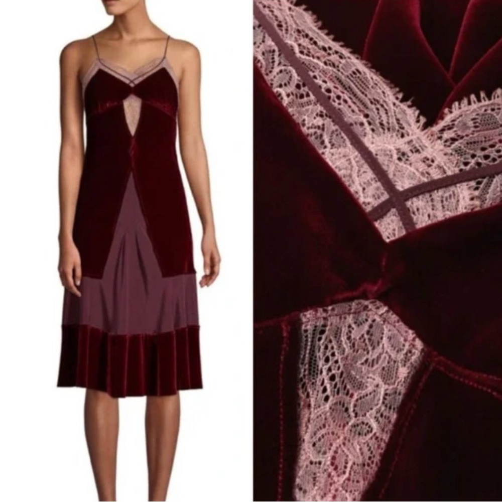 LE SUPERBE Maxi Dress Velvet